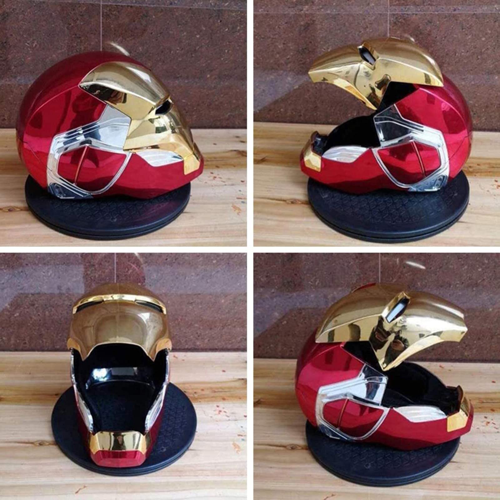 【アイアンマン】新品 タッチ開閉 サウンド LED 1/1 ヘルメット マスク アイアンマン】新品 タッチ開閉 サウンド LED 1/1 ヘルメット マスク